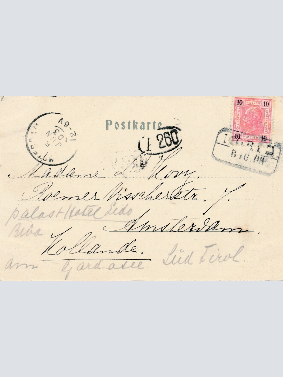 AK Strada del Ponale Riva Italien Ansichtskarte (11812)