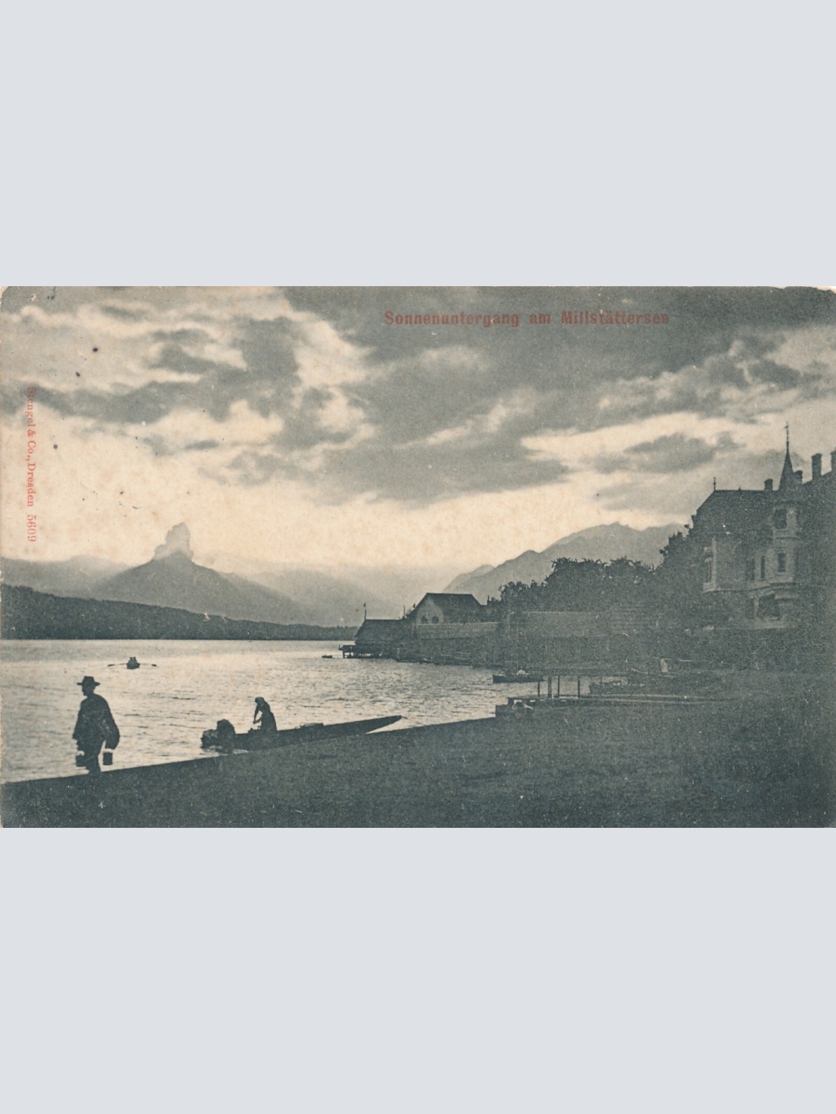 AK vom Millstättersee Kärnten Ansichtskarte (12185)