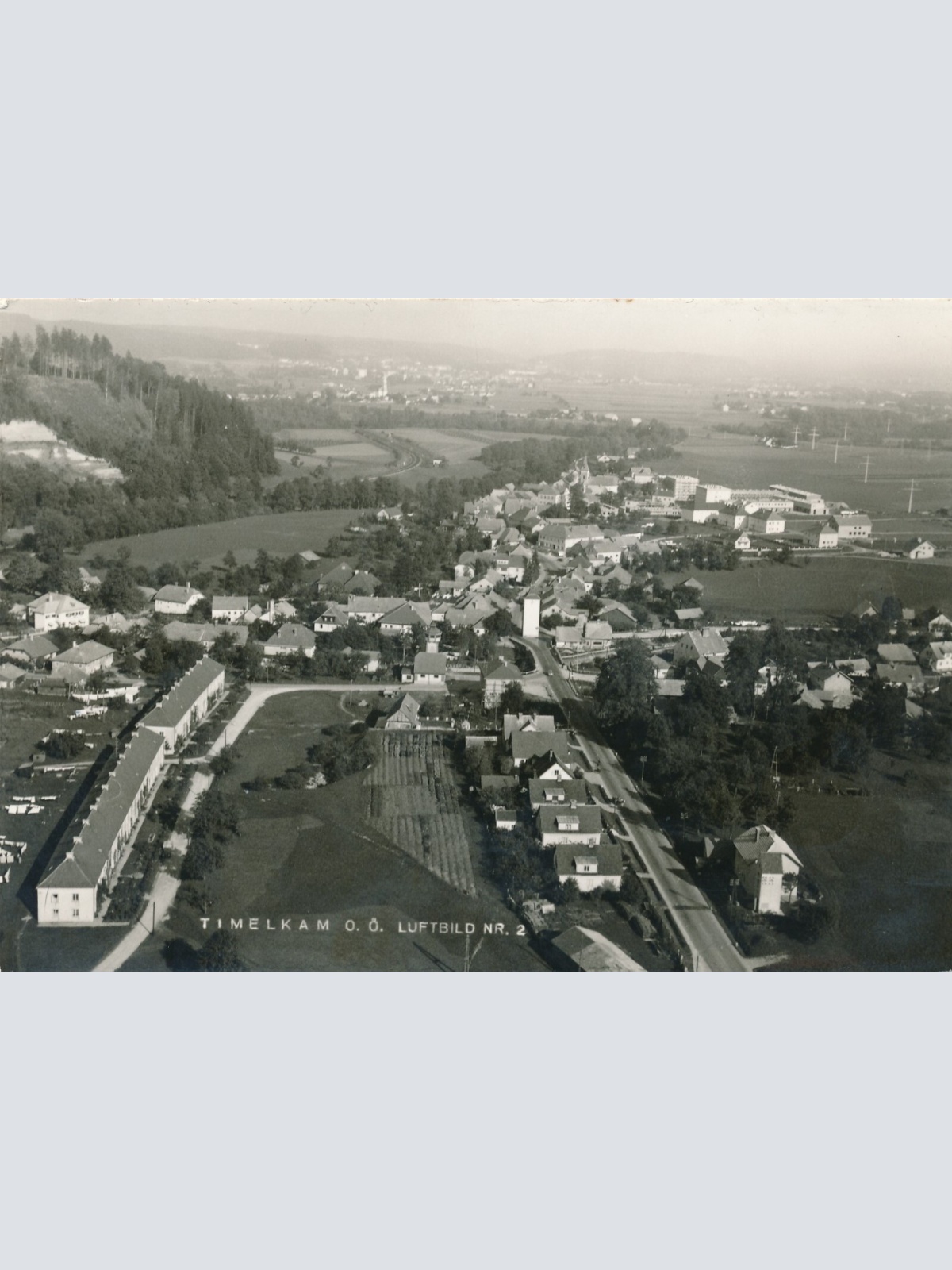 AK aus Timelkam Luftbild Nr.2 Oberösterreich Ansichtskarte (11265)
