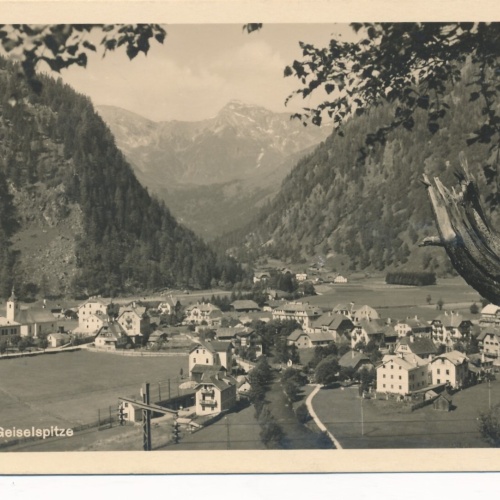 AK aus Mallnitz mit Geiselspitze Kärnten Ansichtskarte (12237)