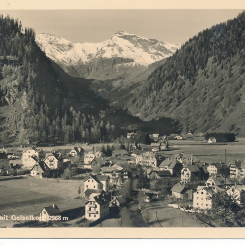 AK aus Mallnitz mit Geiselkogl Kärnten Ansichtskarte (12250)