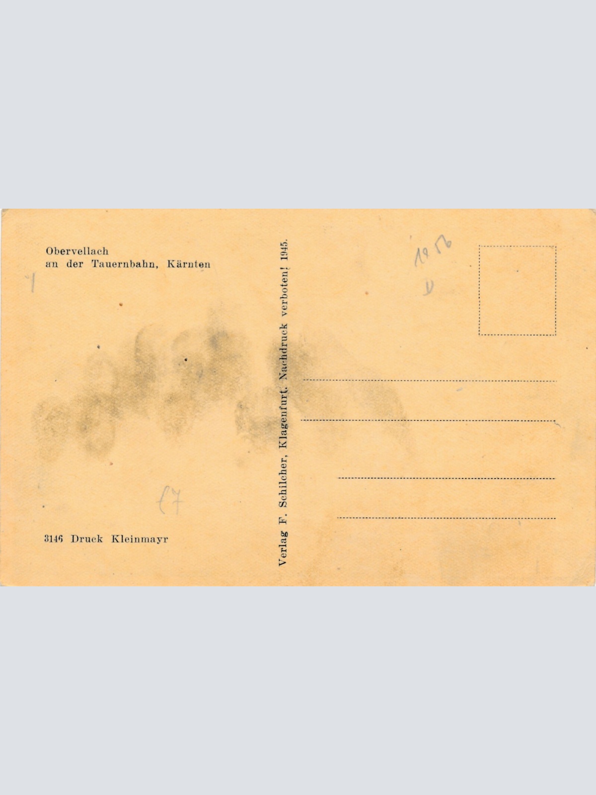 AK aus Obervellach an der Tauernbahn Kärnten Ansichtskarte (12261)