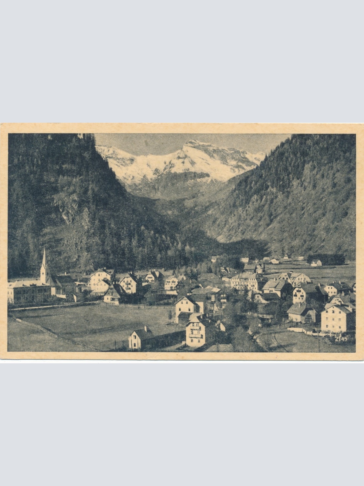 AK aus Mallnitz mit Geiselkopf Kärnten Ansichtskarte (12262)