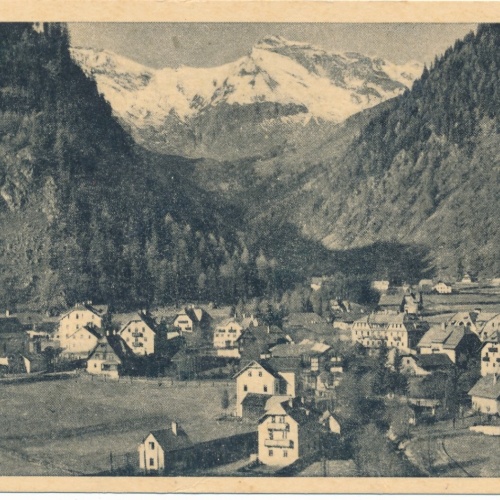 AK aus Mallnitz mit Geiselkopf Kärnten Ansichtskarte (12262)