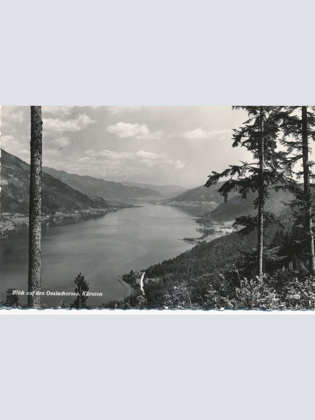 AK vom Ossiachersee Kärnten Ansichtskarte (12217)