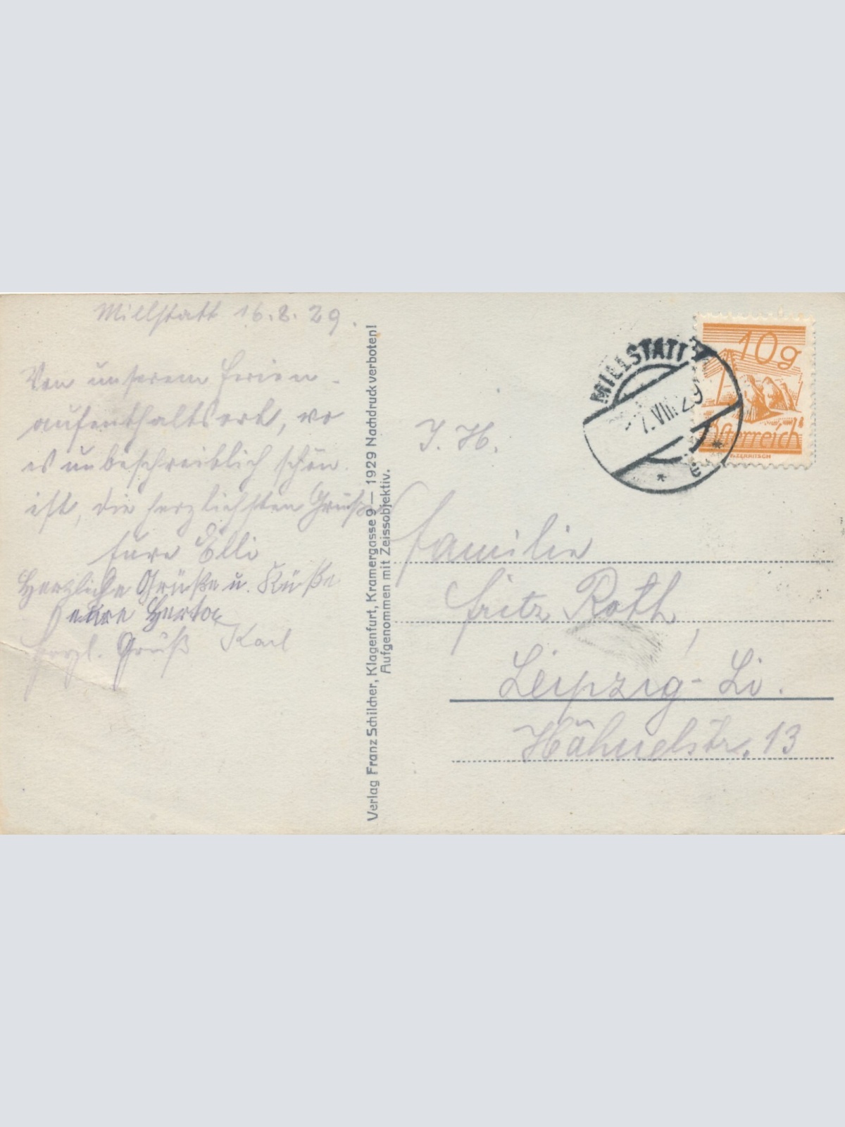 AK aus Millstatt am See Kärnten Ansichtskarte (12224)