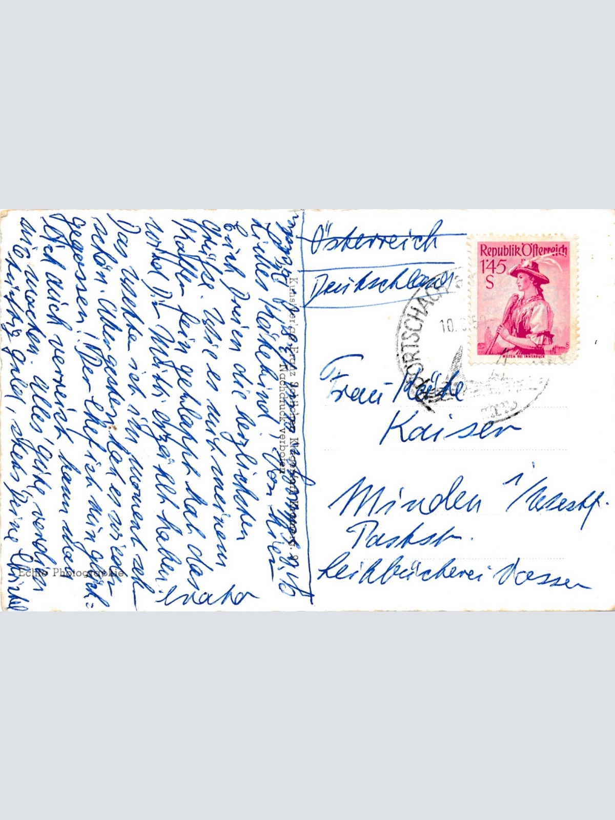 AK aus Pörtschach mit Blumenstrand Kärnten Ansichtskarte (12212)