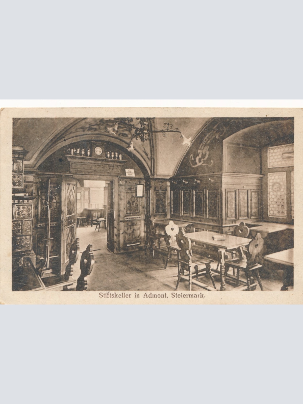 AK aus Admont Stiftskeller Steiermark Ansichtskarte (J188)
