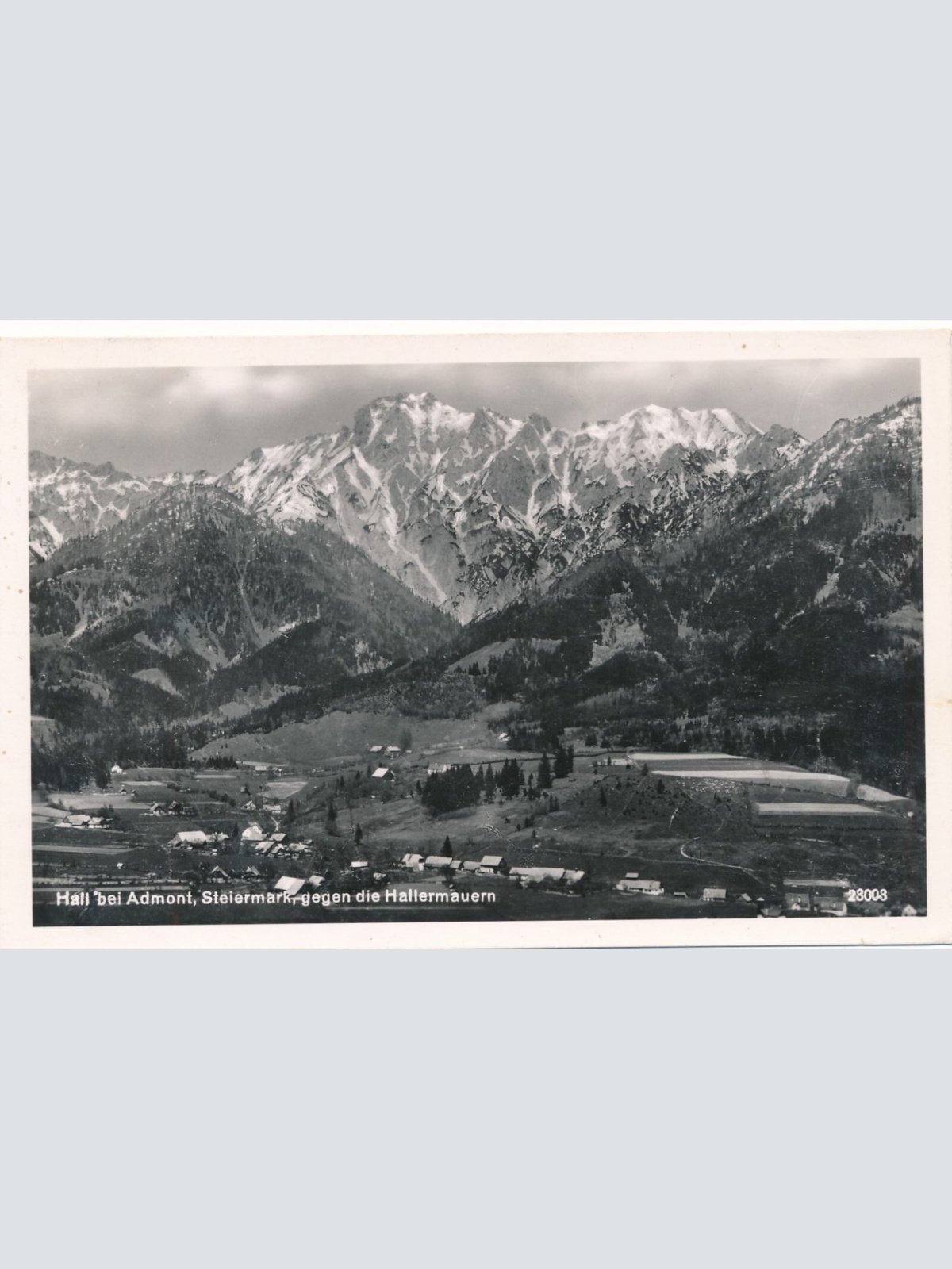 AK aus Hall bei Admont Steiermark Ansichtskarte (J191)