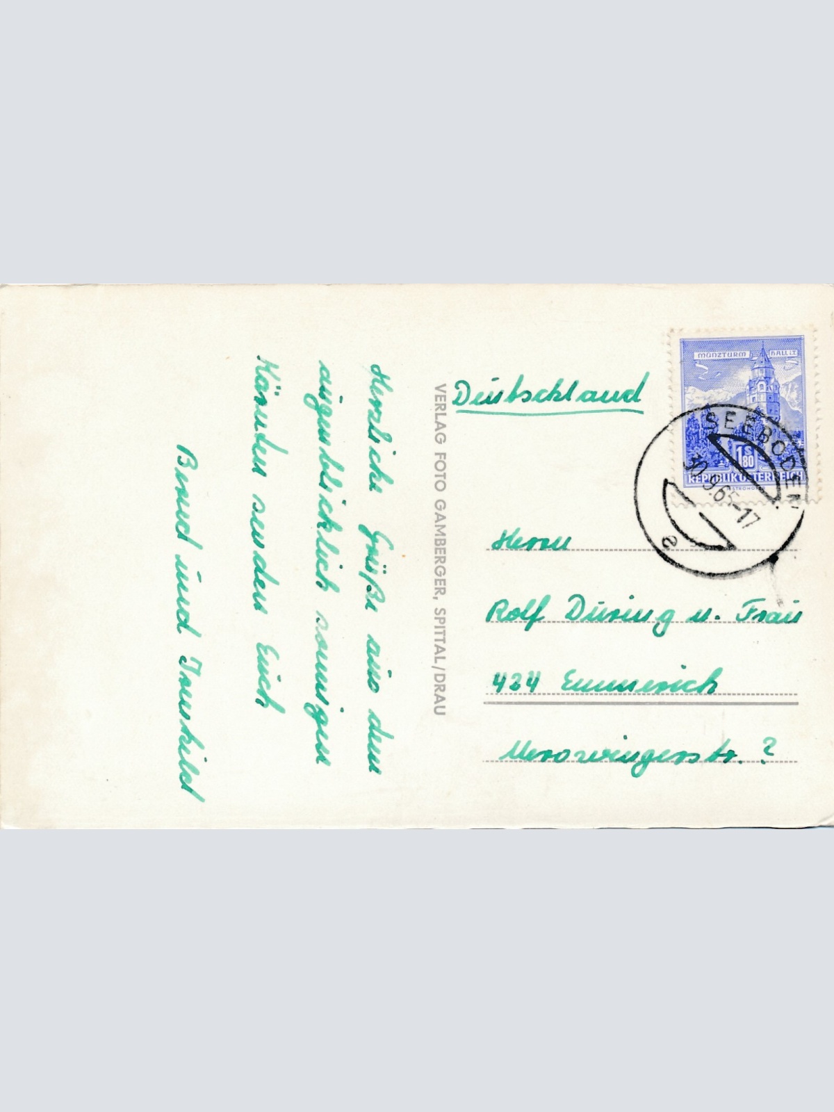 AK aus Seeboden Mehrbildkarte Kärnten Ansichtskarte (12107)