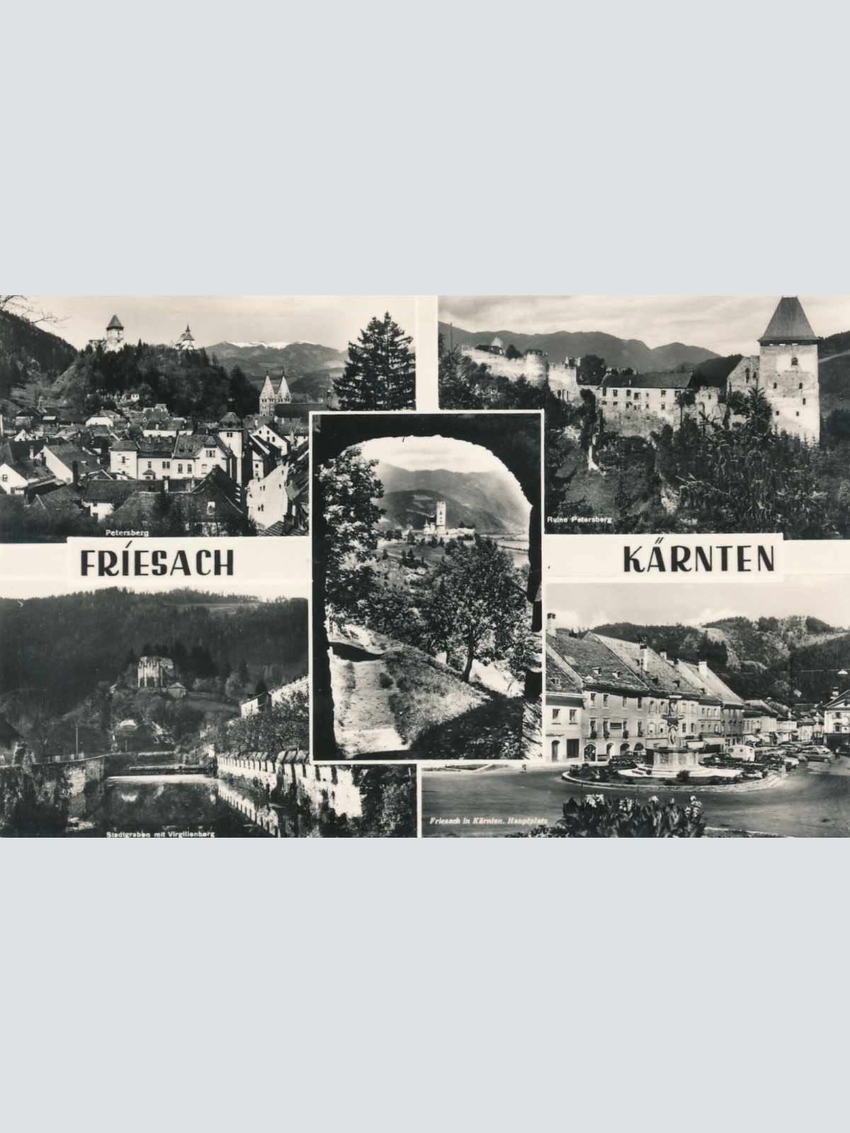 AK aus Friesach Mehrbildkarte Kärnten Ansichtskarte (12108)