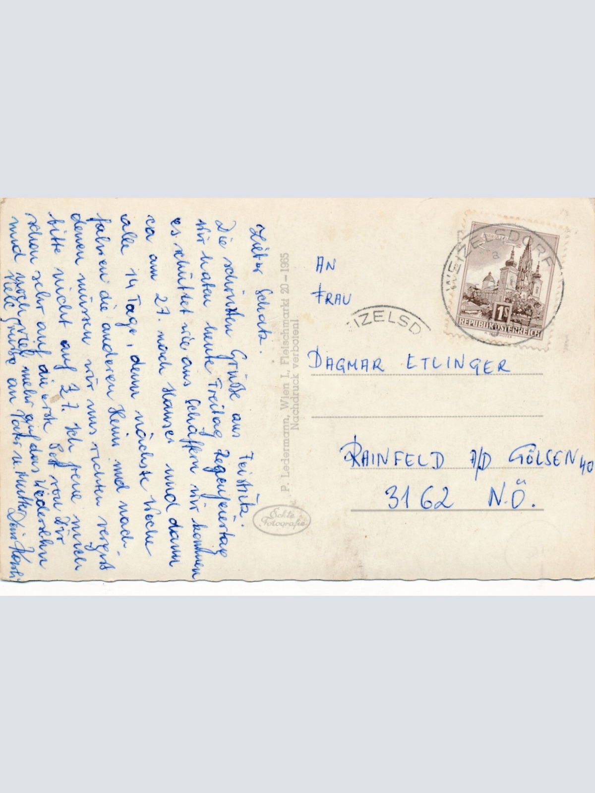 AK aus Ferlach und Umgebung Kärnten Ansichtskarte (12097)