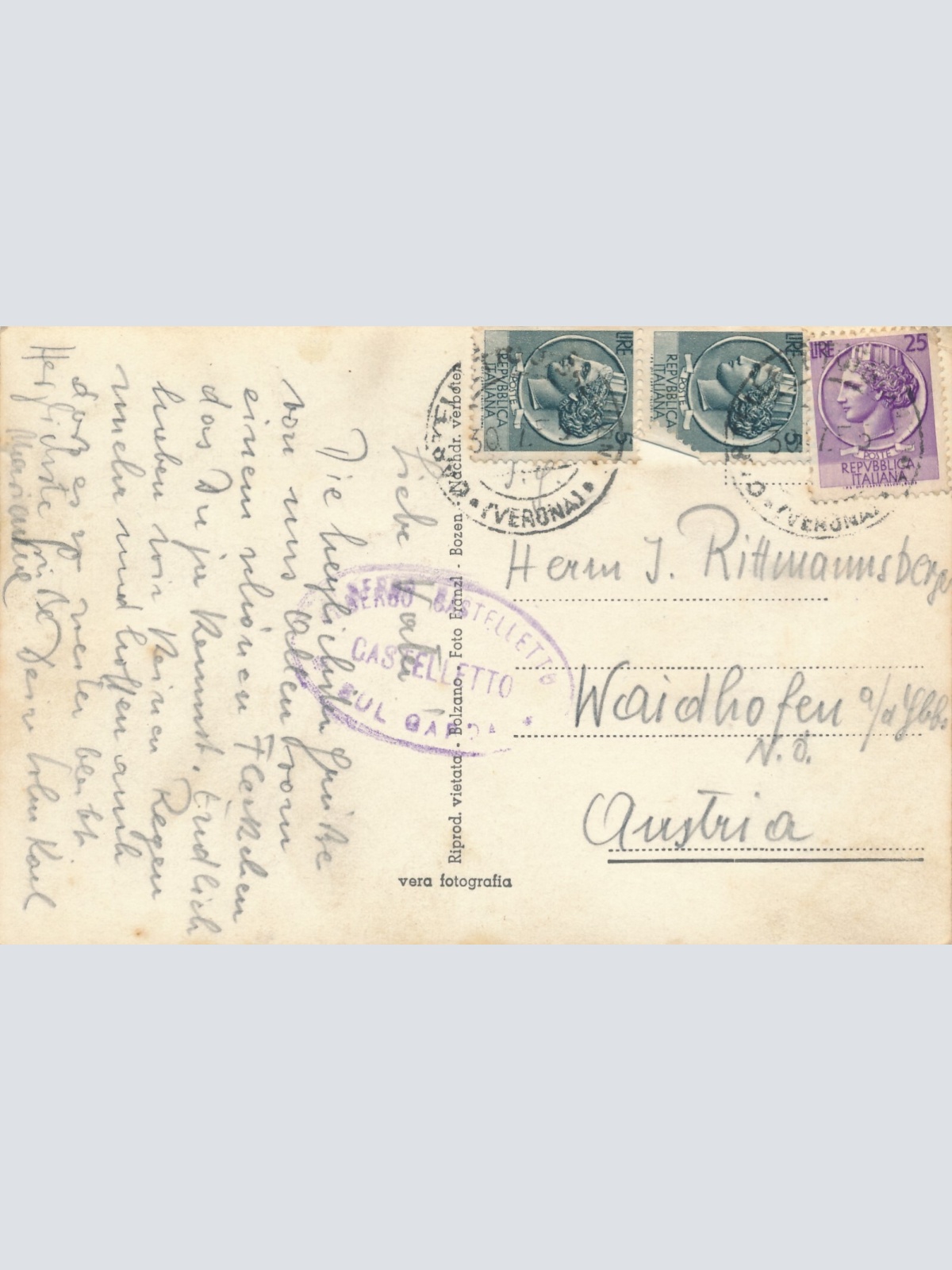 AK aus Castelleto di Garda Italien Ansichtskarte (12460)