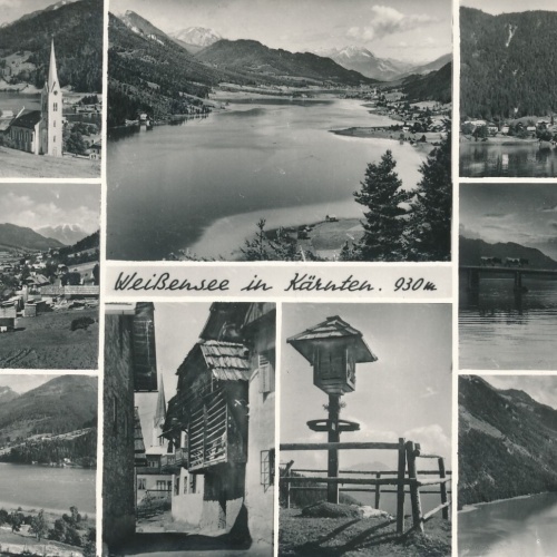 AK aus Weißensee Kärnten Ansichtskarte (12098)