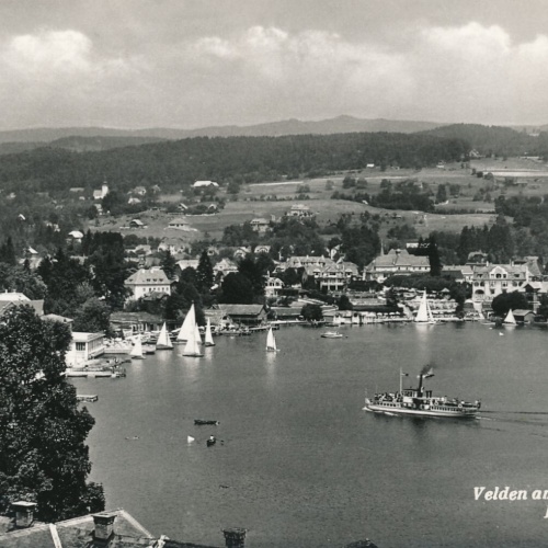 AK aus Velden mit Dampfer Kärnten Ansichtskarte (12118)