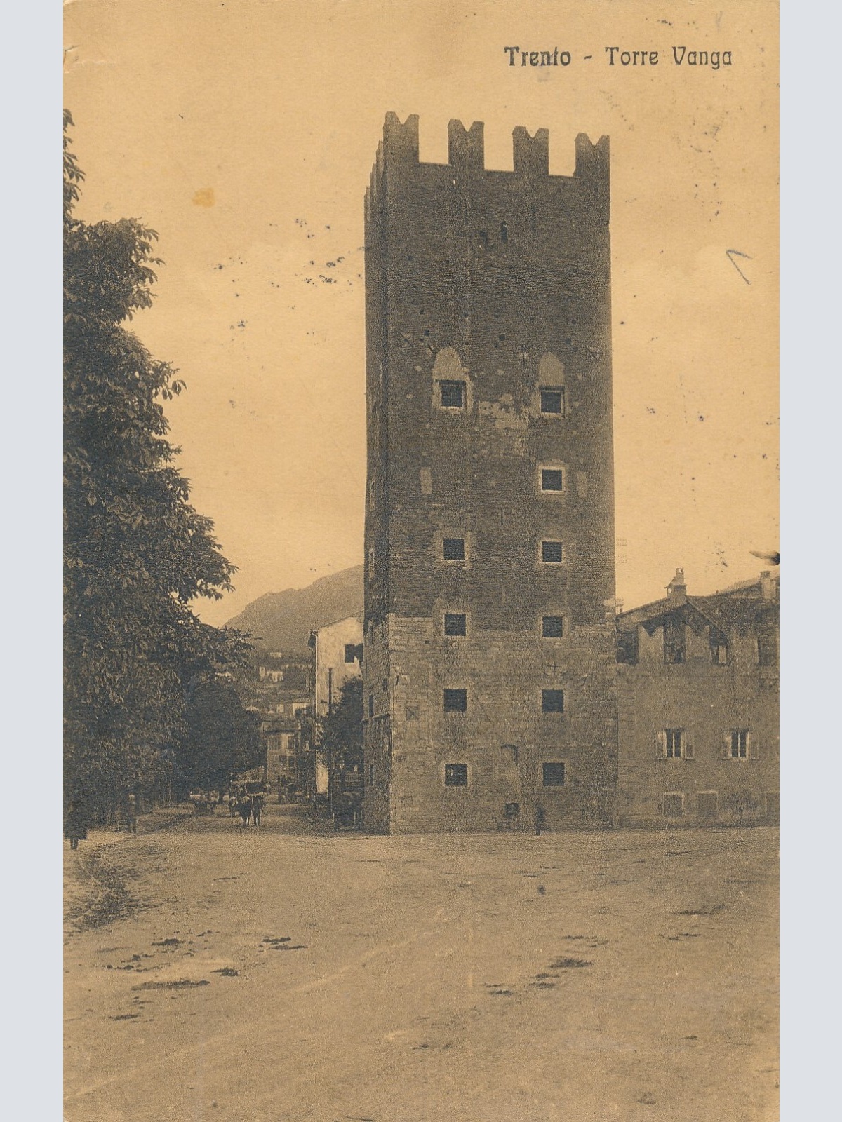 AK aus Trento Torre Vanga Italien Ansichtskarte (12516)