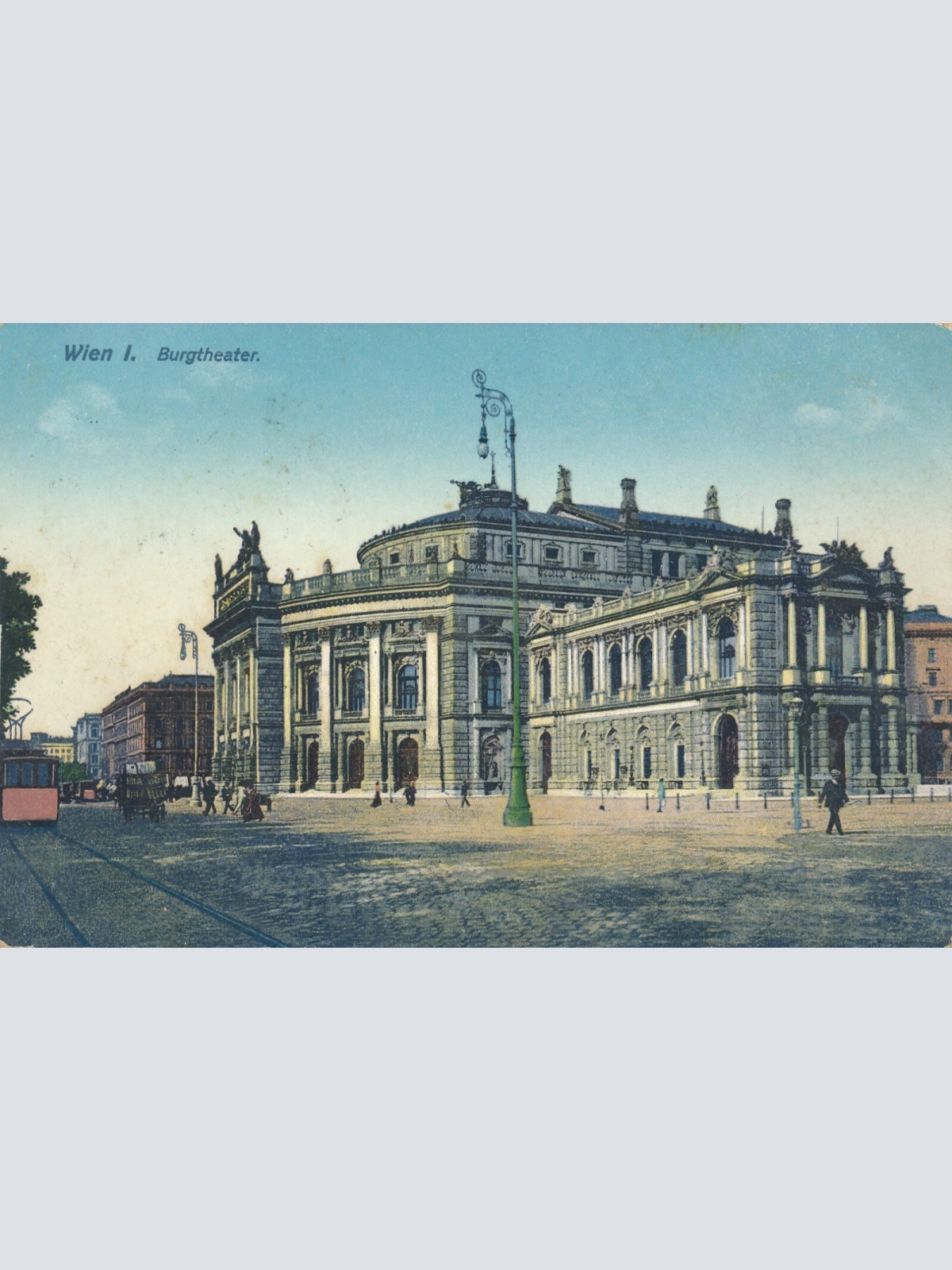 AK aus Wien Burgtheater Ansichtskarte (12517)