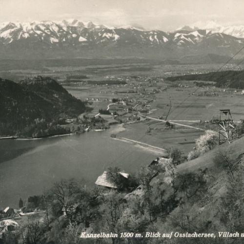 AK von der Kanzelbahn Kärnten Ansichtskarte (12122)