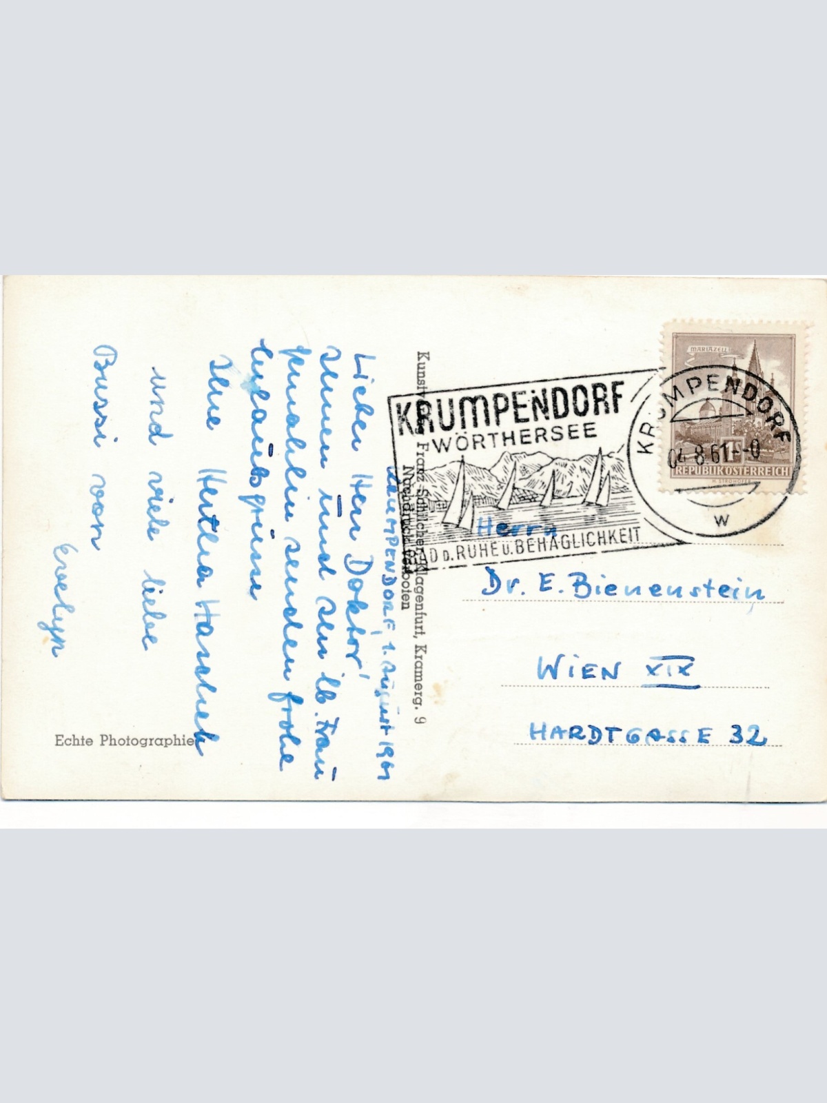 AK aus Krumpendorf Kärnten Ansichtskarte (12123)