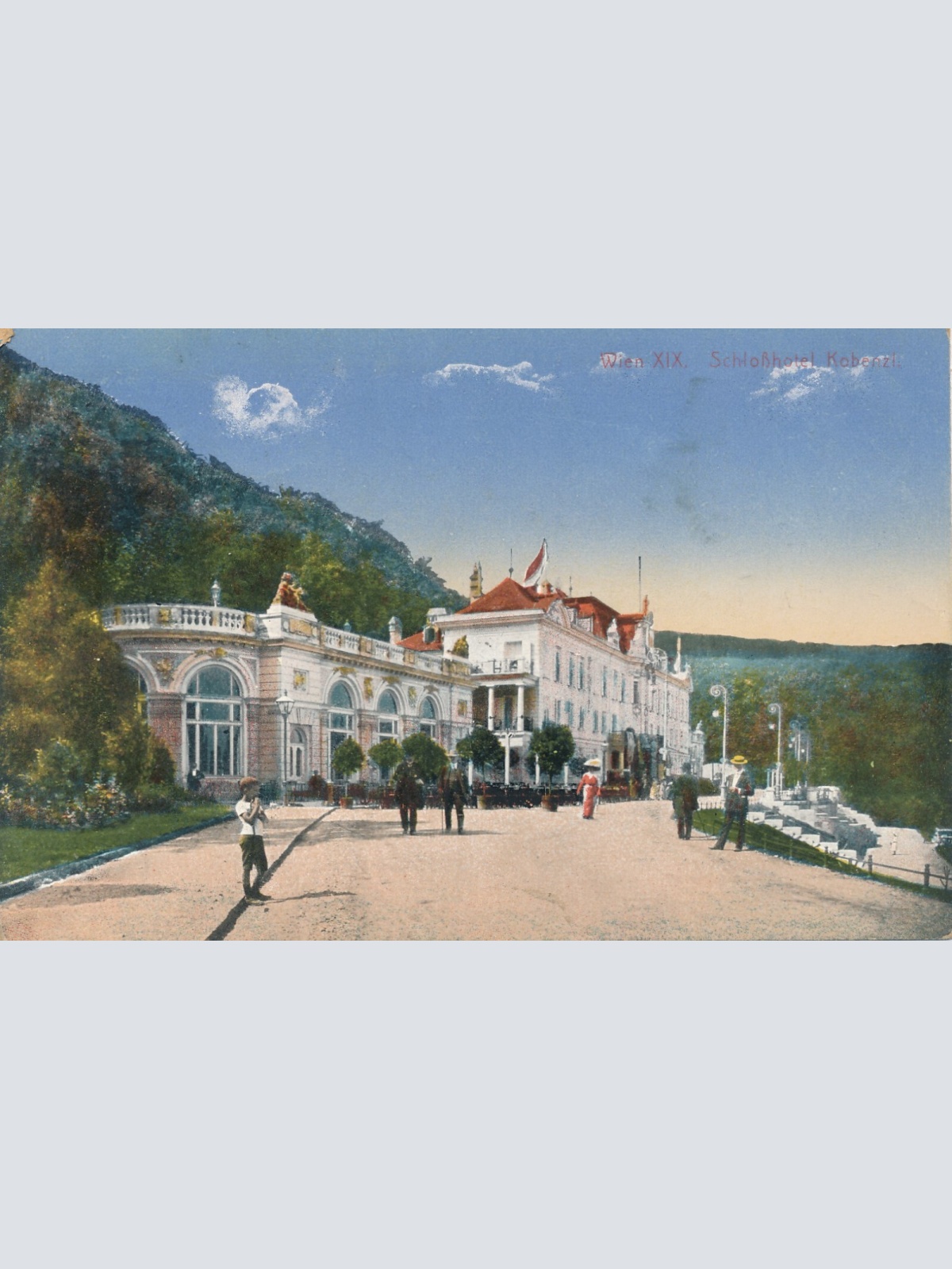 AK aus Wien Schloßhotel Kobenzl Ansichtskarte (12520)