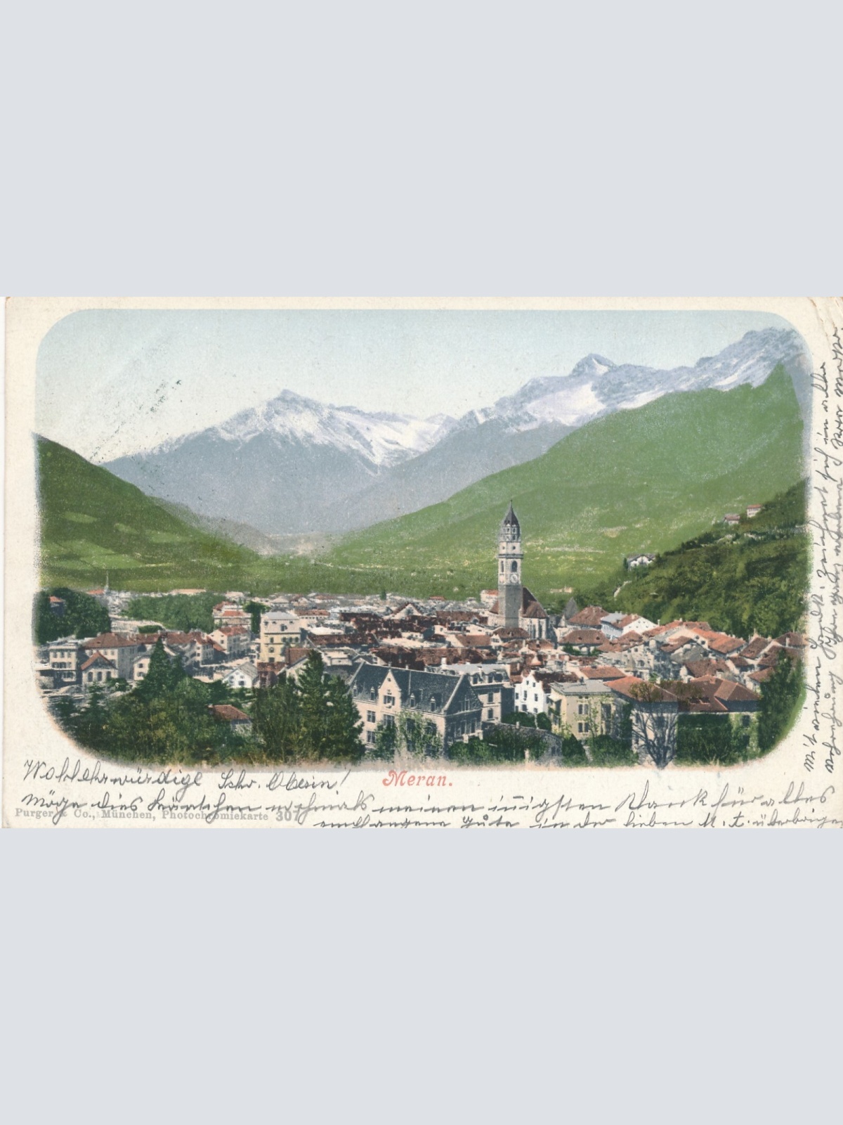 AK aus Meran Italien Ansichtskarte (12515)