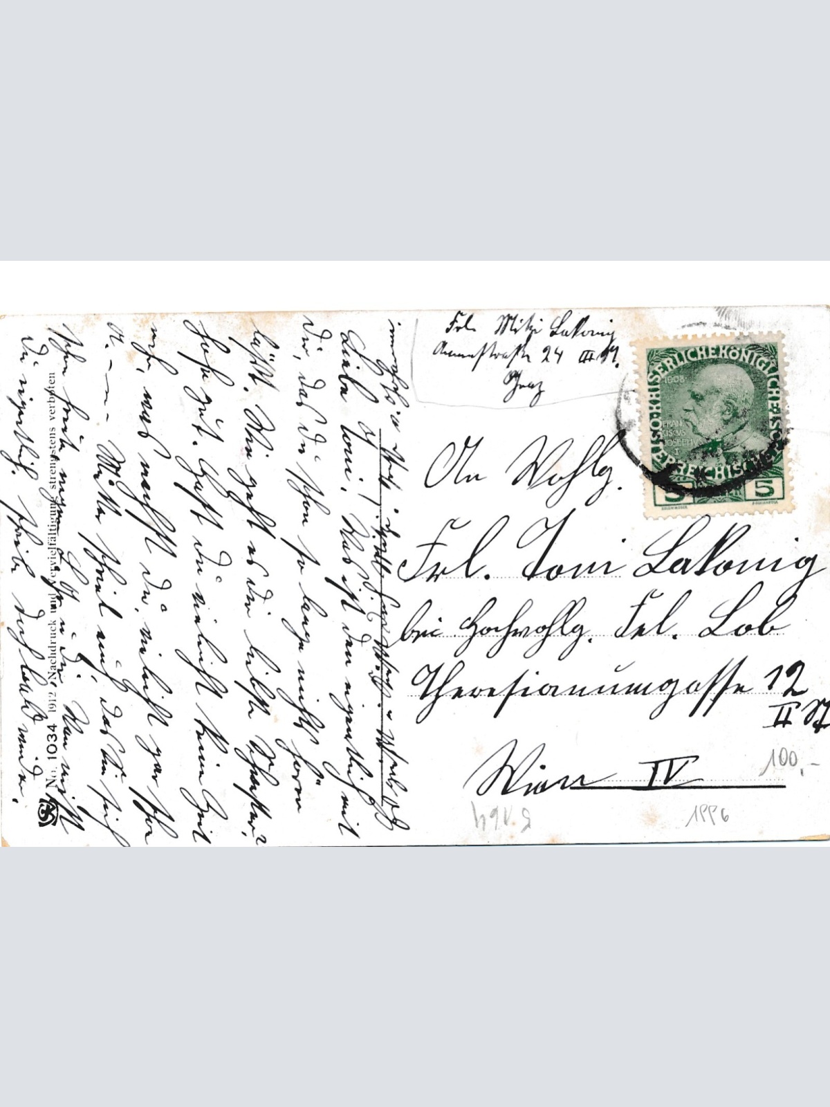 AK aus Graz Steiermark Ansichtskarte (J230)