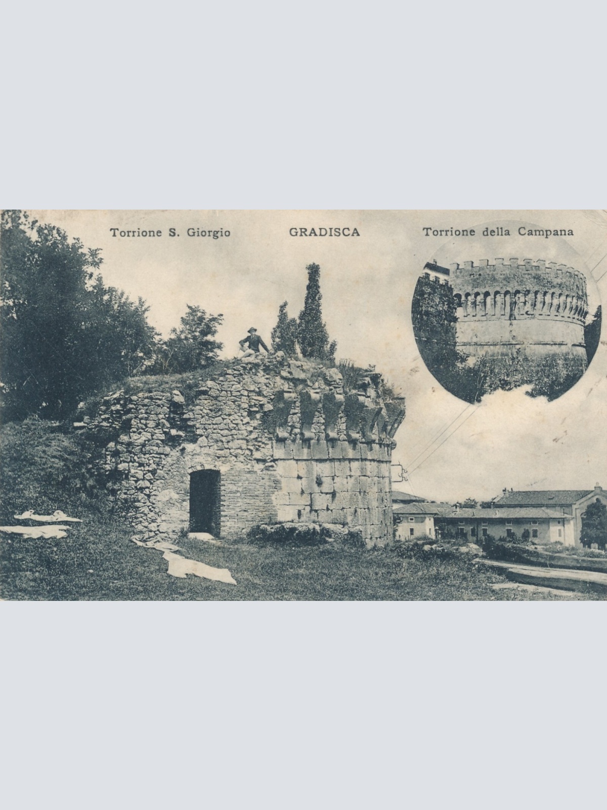 AK aus Gradisca Torrione S. Giorgio Italien Ansichtskarte (12494)