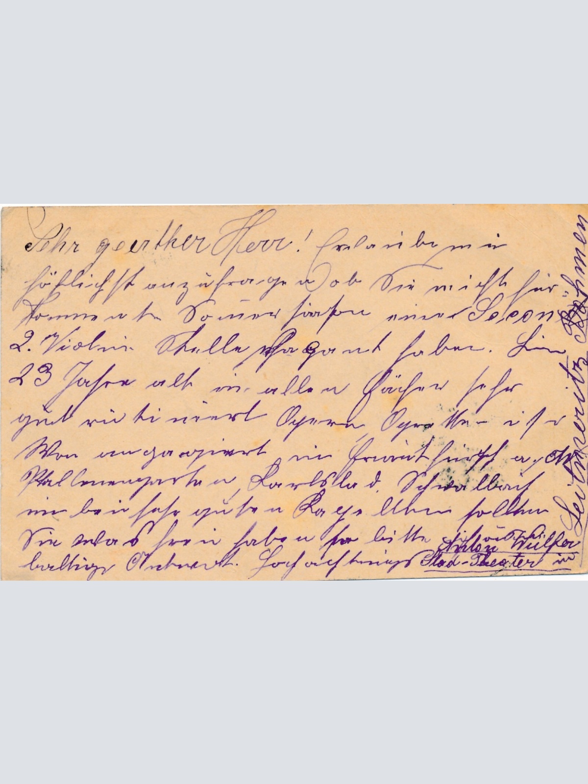 2 Kreuzer Ganzsachen - Karte 1892 aus Leitmeritz (12528)