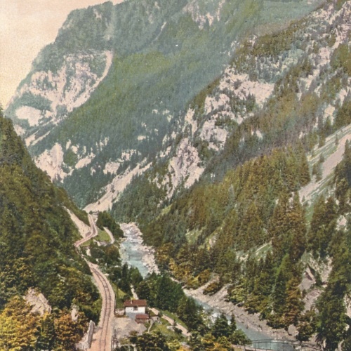 AK vom Gesäuse Steiermark Ansichtskarte (12394)