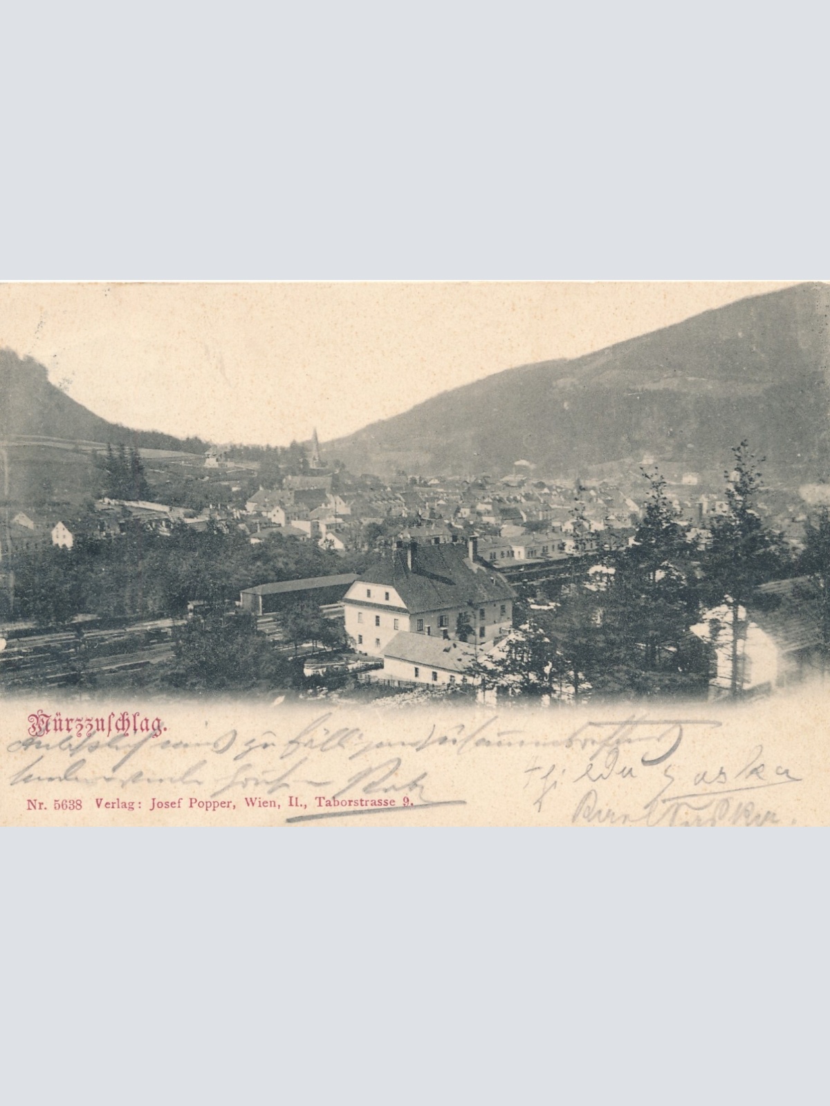 AK aus Mürzzuschlag Steiermark Ansichtskarte (J251)