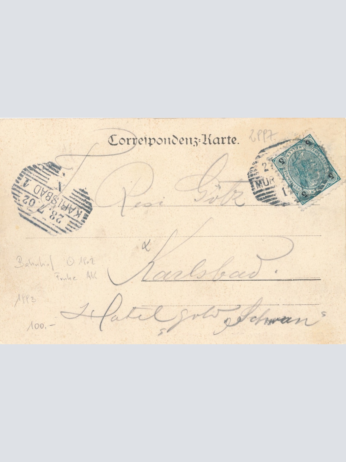 AK aus Mürzzuschlag Steiermark Ansichtskarte (J251)