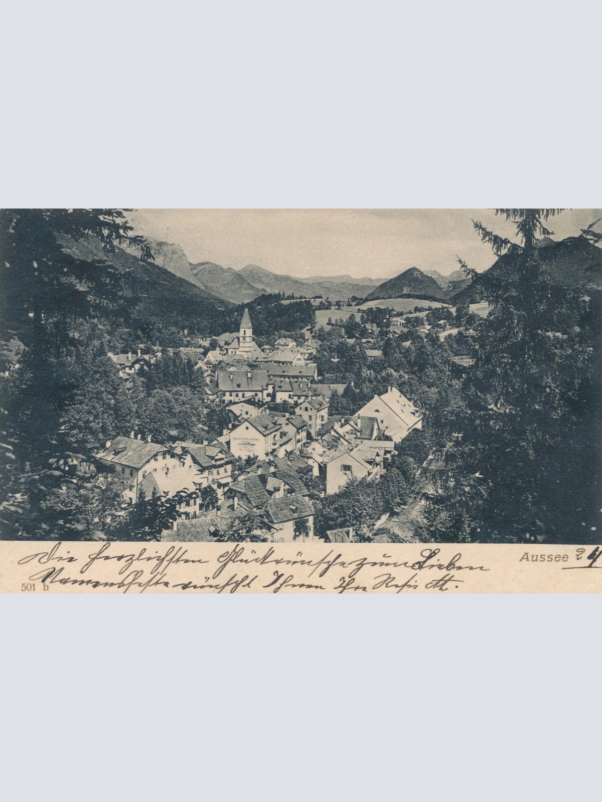 AK aus Aussee Steiermark Ansichtskarte (J252)