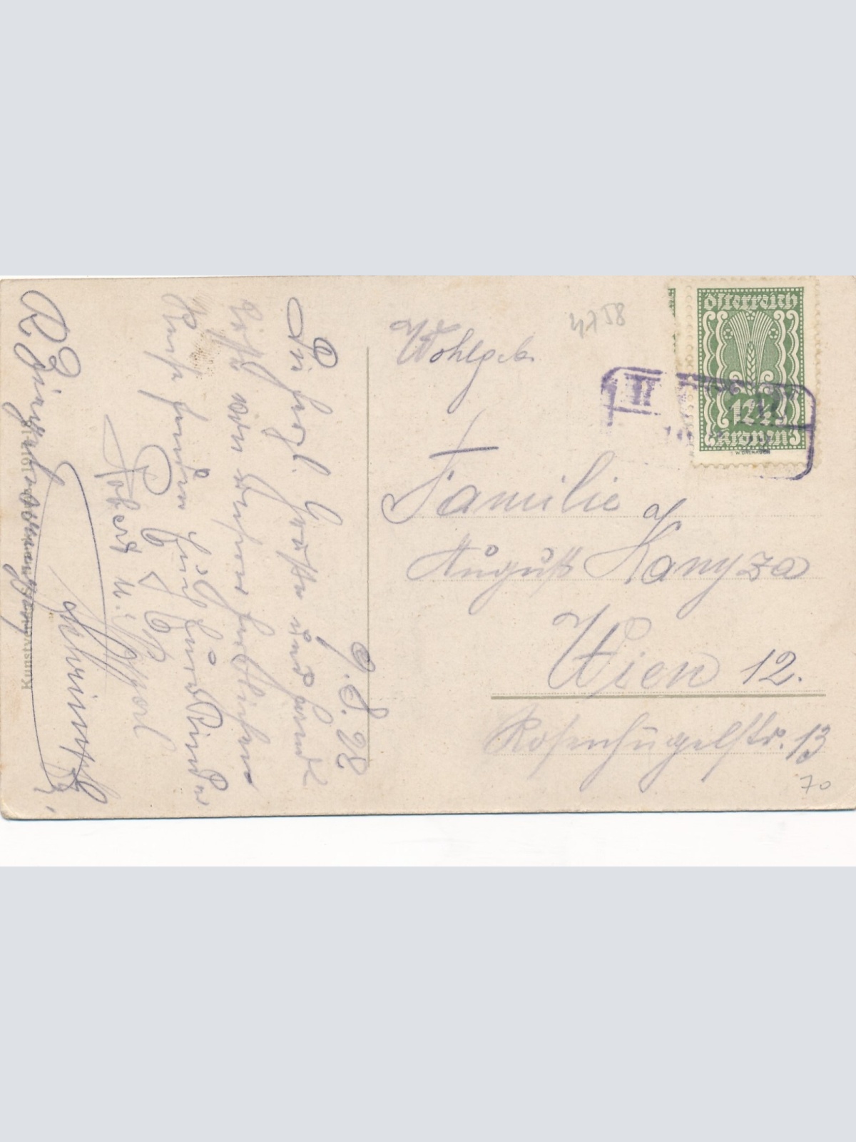 AK aus Hieflau mit Tamischbachturm Steiermark Ansichtskarte (12397)