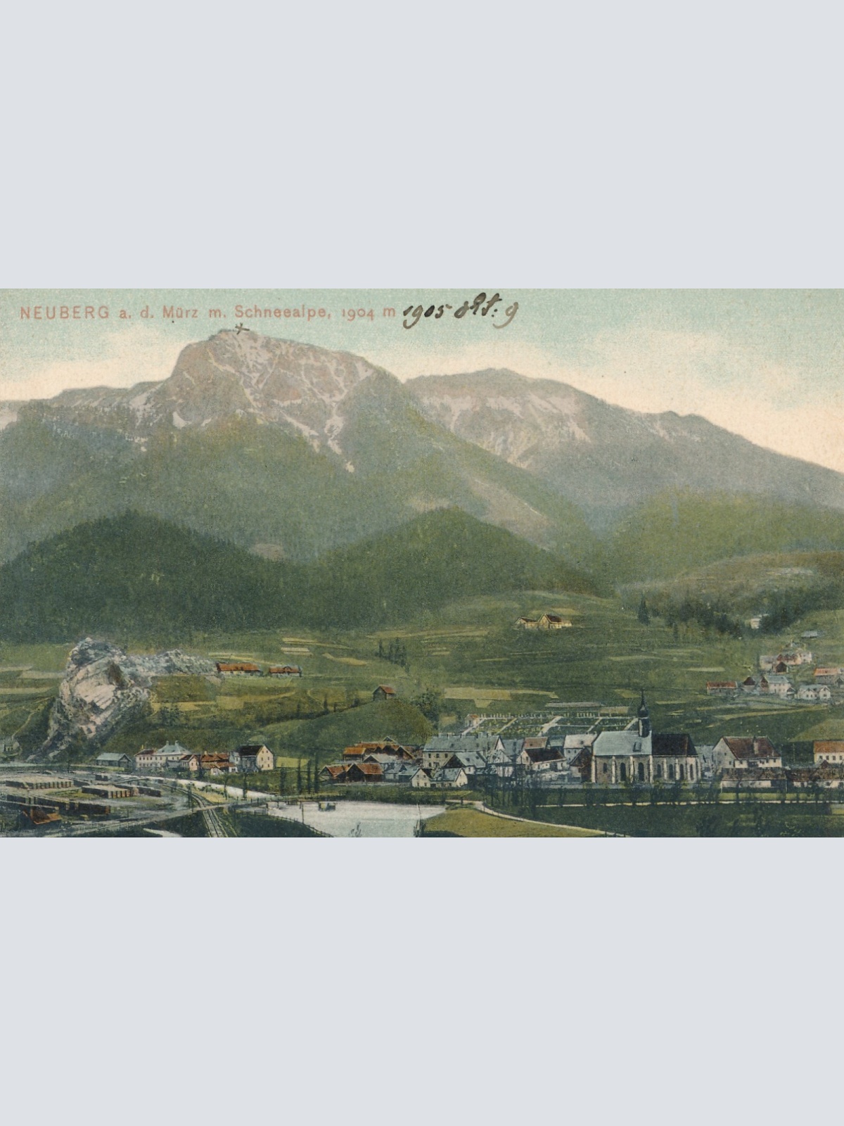 AK aus Neuberg Steiermark Ansichtskarte (J255)