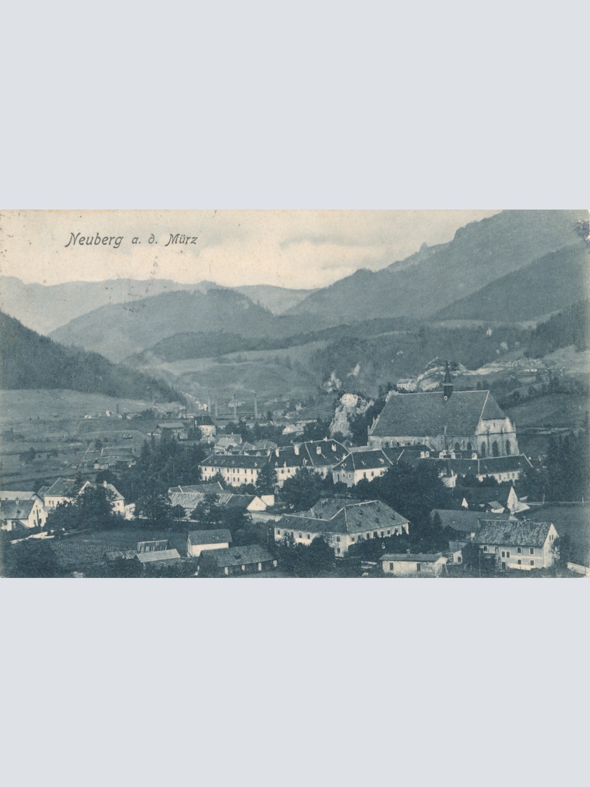 AK aus Neuberg Steiermark Ansichtskarte (J256)