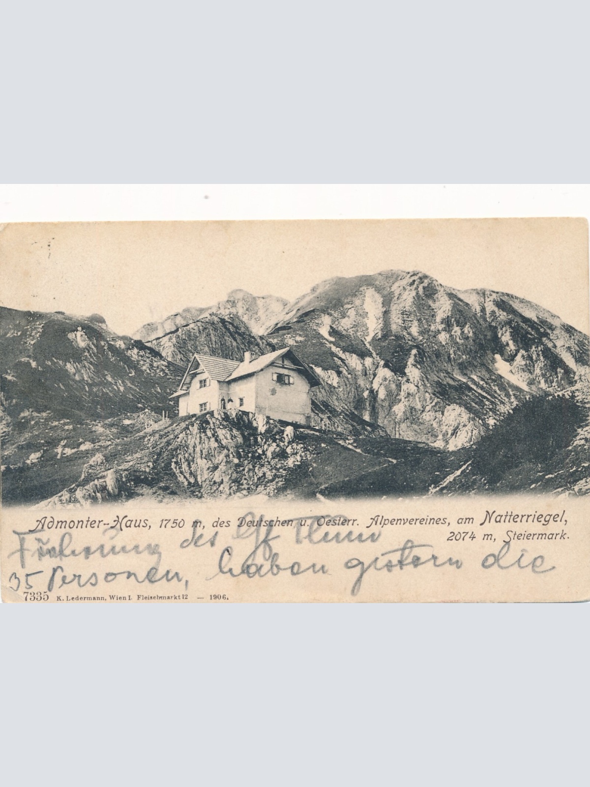 AK aus Admont Steiermark Ansichtskarte (J236)