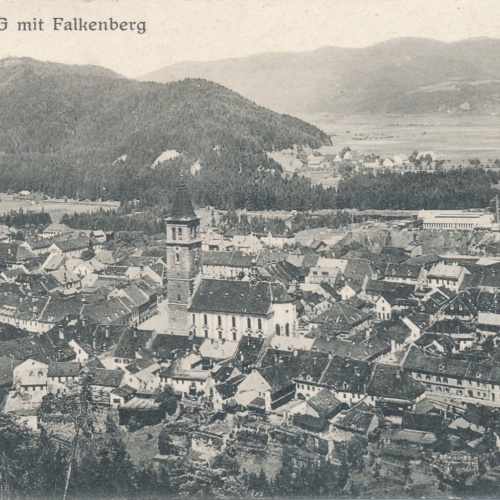 AK aus Judenburg mit Falkenberg Steiermark Ansichtskarte (12449)