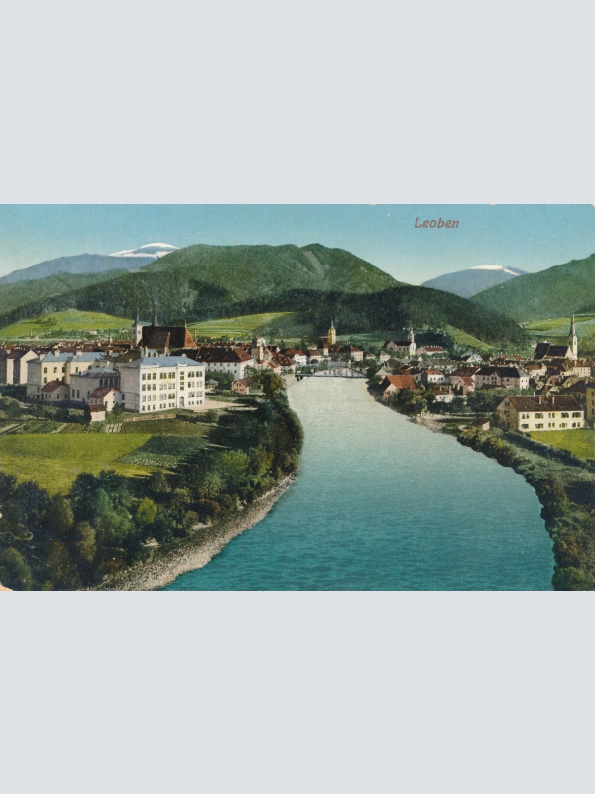 AK aus Leoben Steiermark Ansichtskarte (J243)