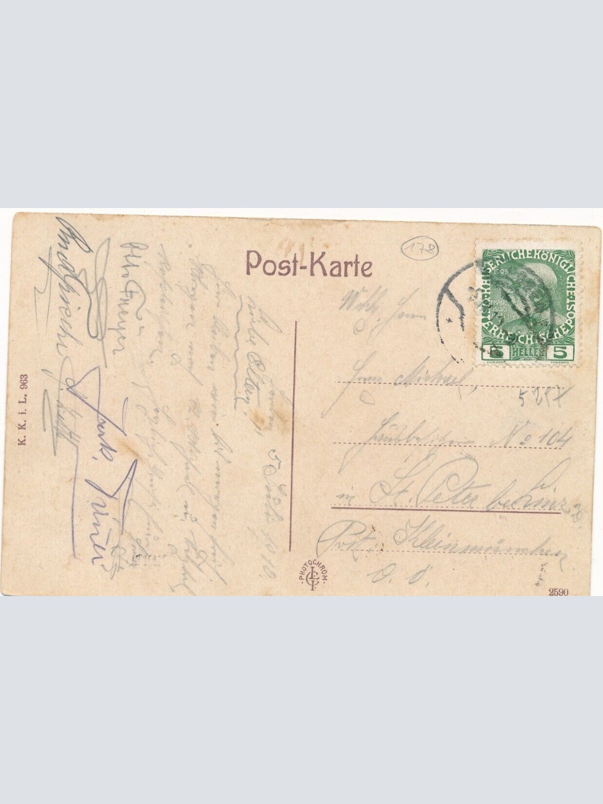 AK aus Leoben Steiermark Ansichtskarte (J243)