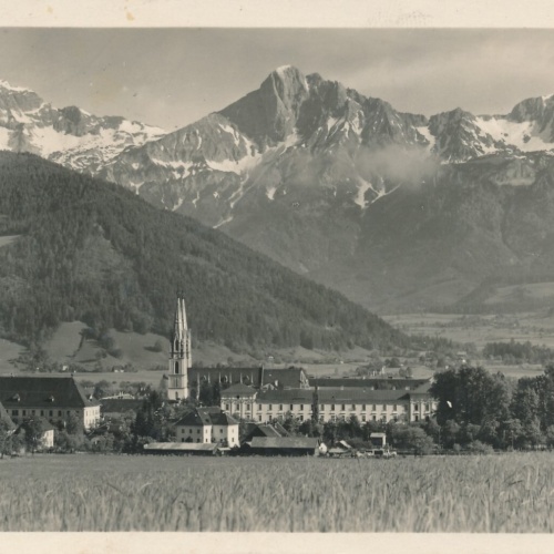 AK aus Admont mit Hallermauern Steiermark Ansichtskarte (12428)