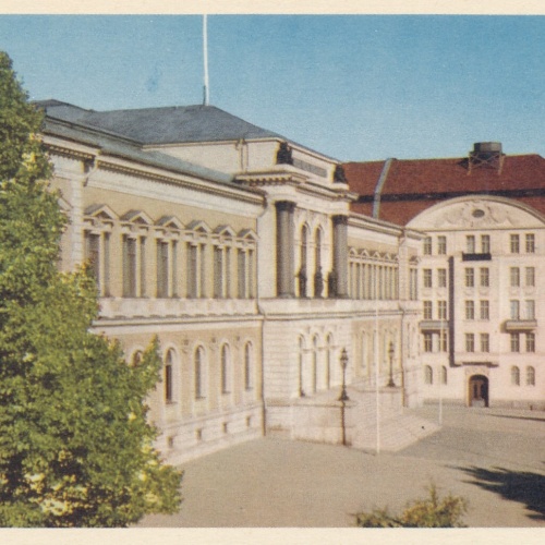 AK aus Uppsala Univeritetet Schweden Ansichtskarte (12560)