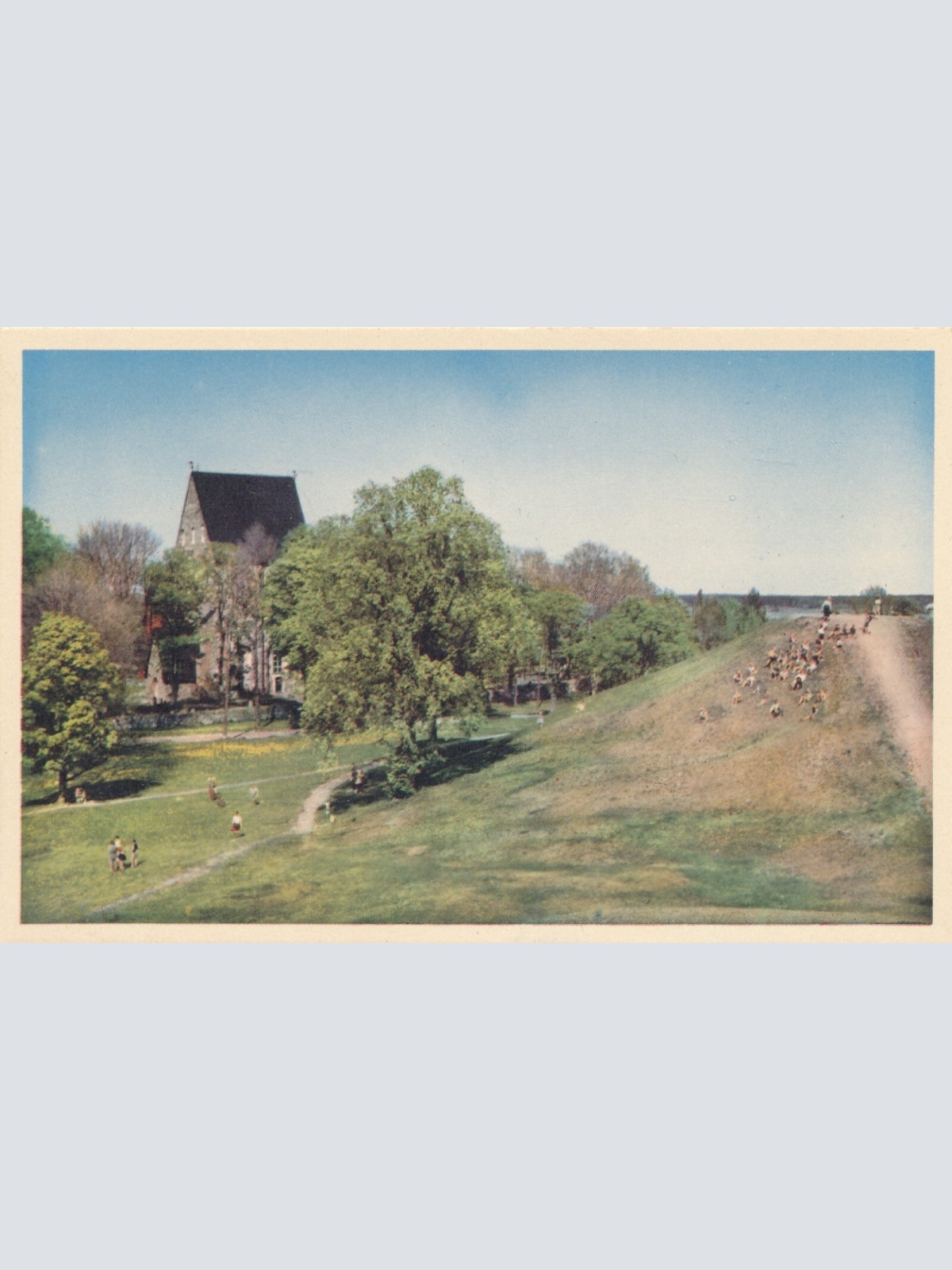 AK aus Uppsala Kyrkan Schweden Ansichtskarte (12561)