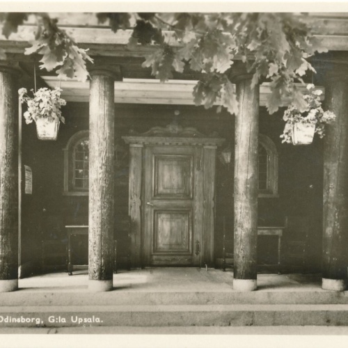 AK aus Uppsala Entren Odinsnorg Schweden Ansichtskarte (12562)