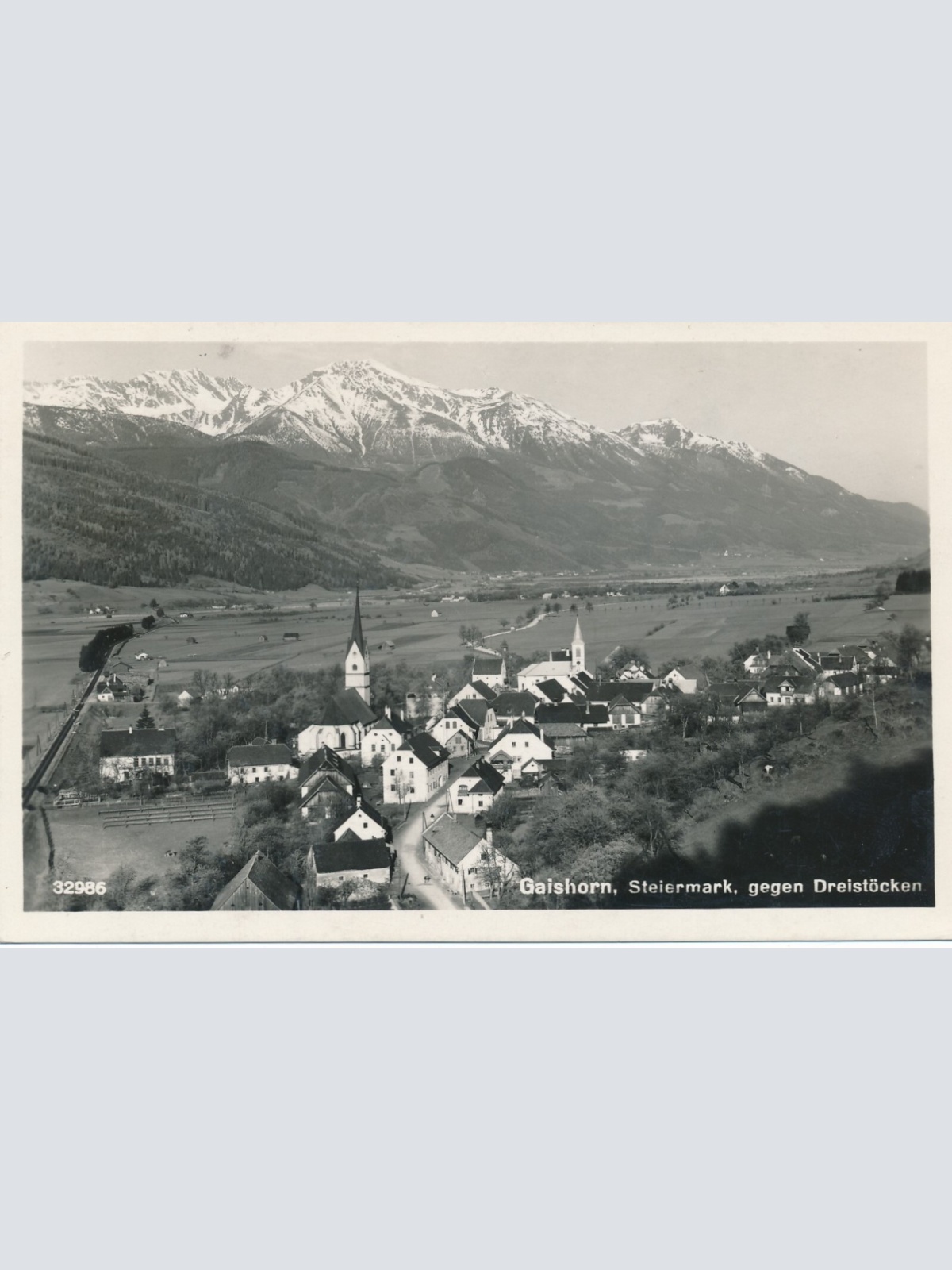 AK aus Gaishorn geg. Dreistöcken Steiermark Ansichtskarte (12374)