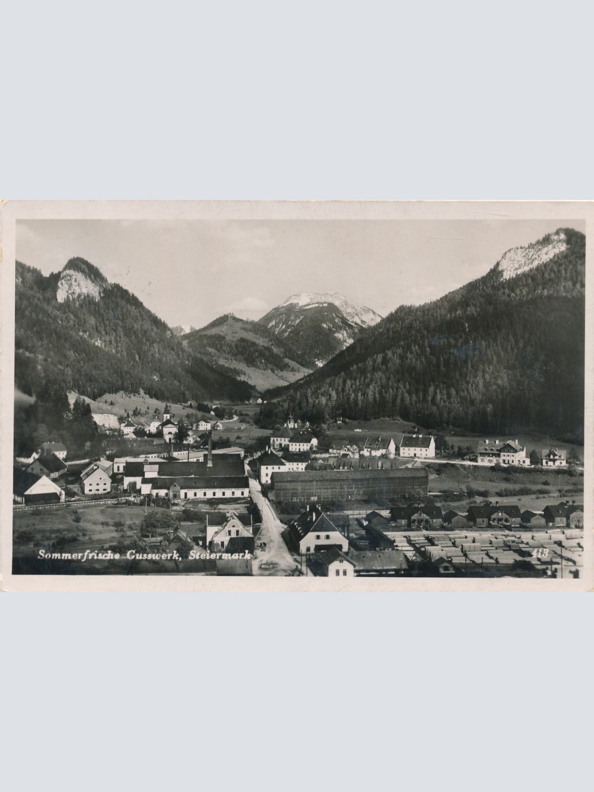 AK aus Gusswerk Steiermark Ansichtskarte (12371)