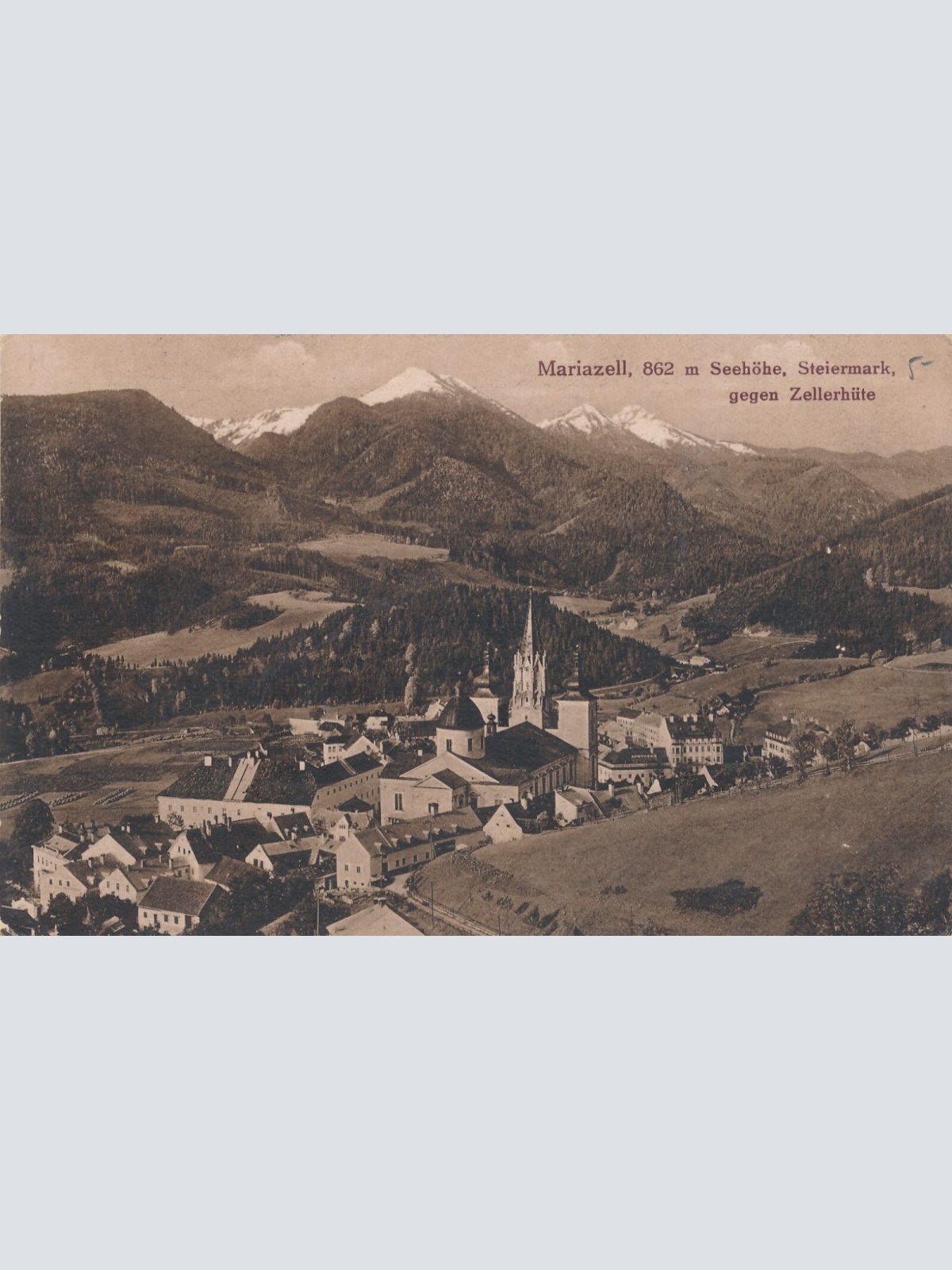 AK aus Mariazell Steiermark Ansichtskarte (12820)