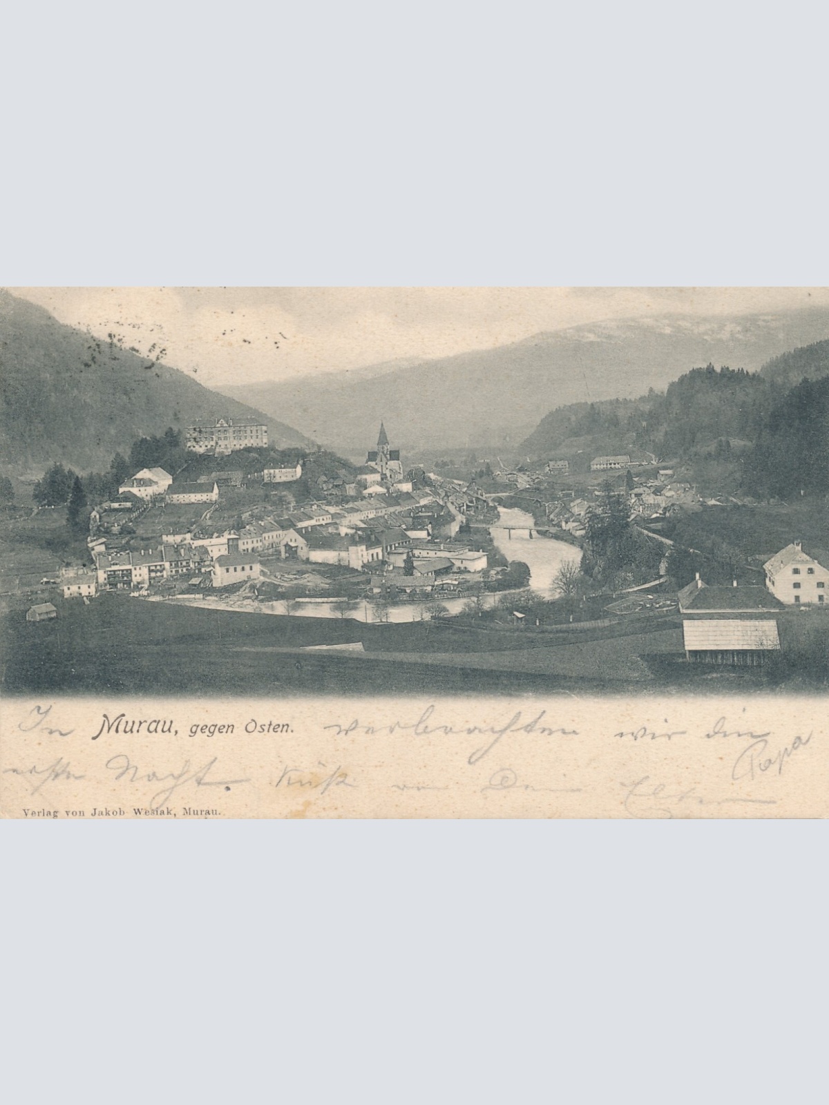 AK aus Murau Steiermark Ansichtskarte (12816)