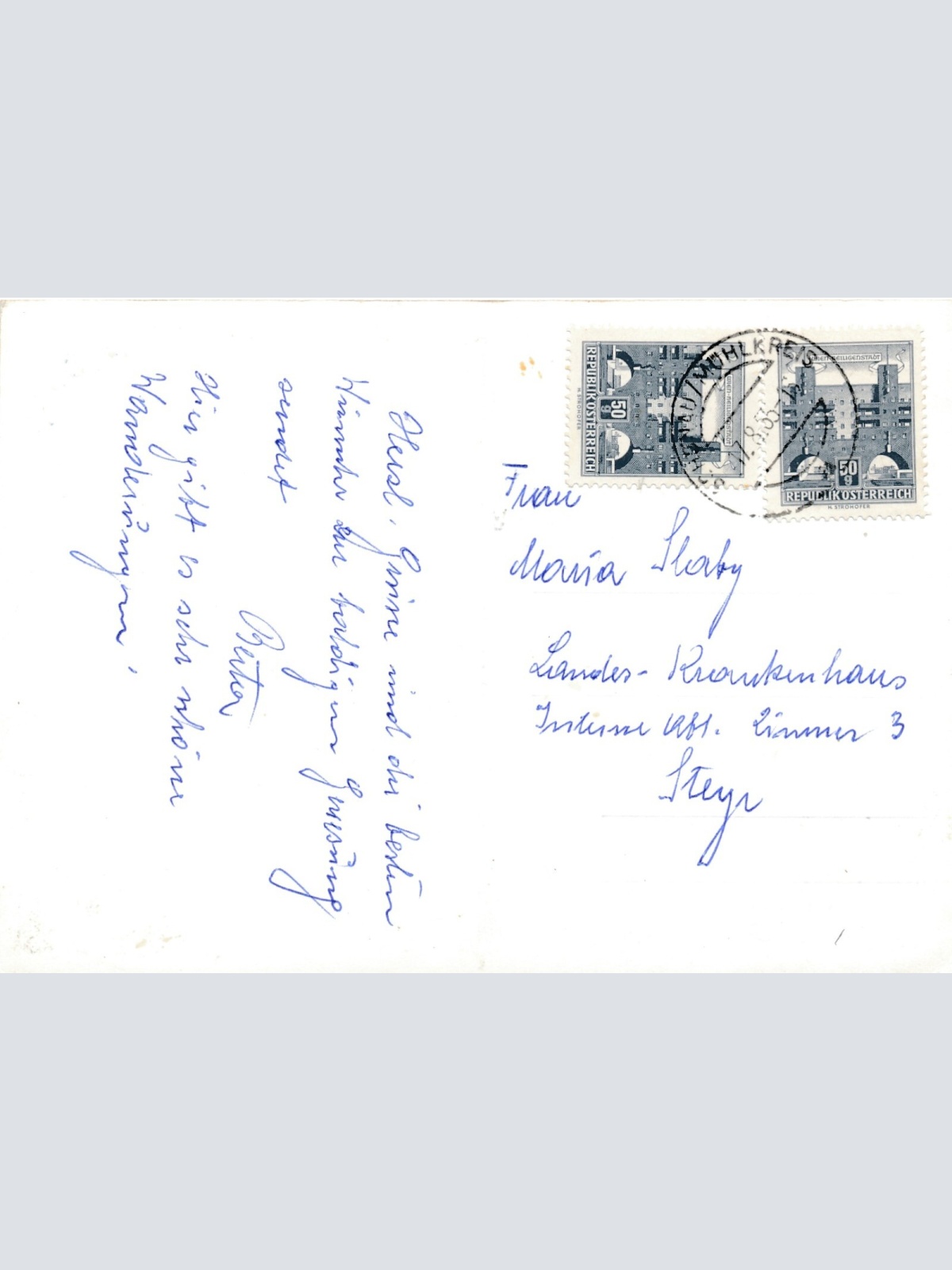 AK von der Ruine Ruttenstein Oberösterreich Ansichtskarte (12860)