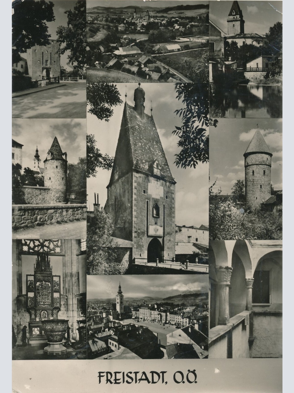 AK aus Freistadt Mehrbildkarte Oberösterreich Ansichtskarte (12854)