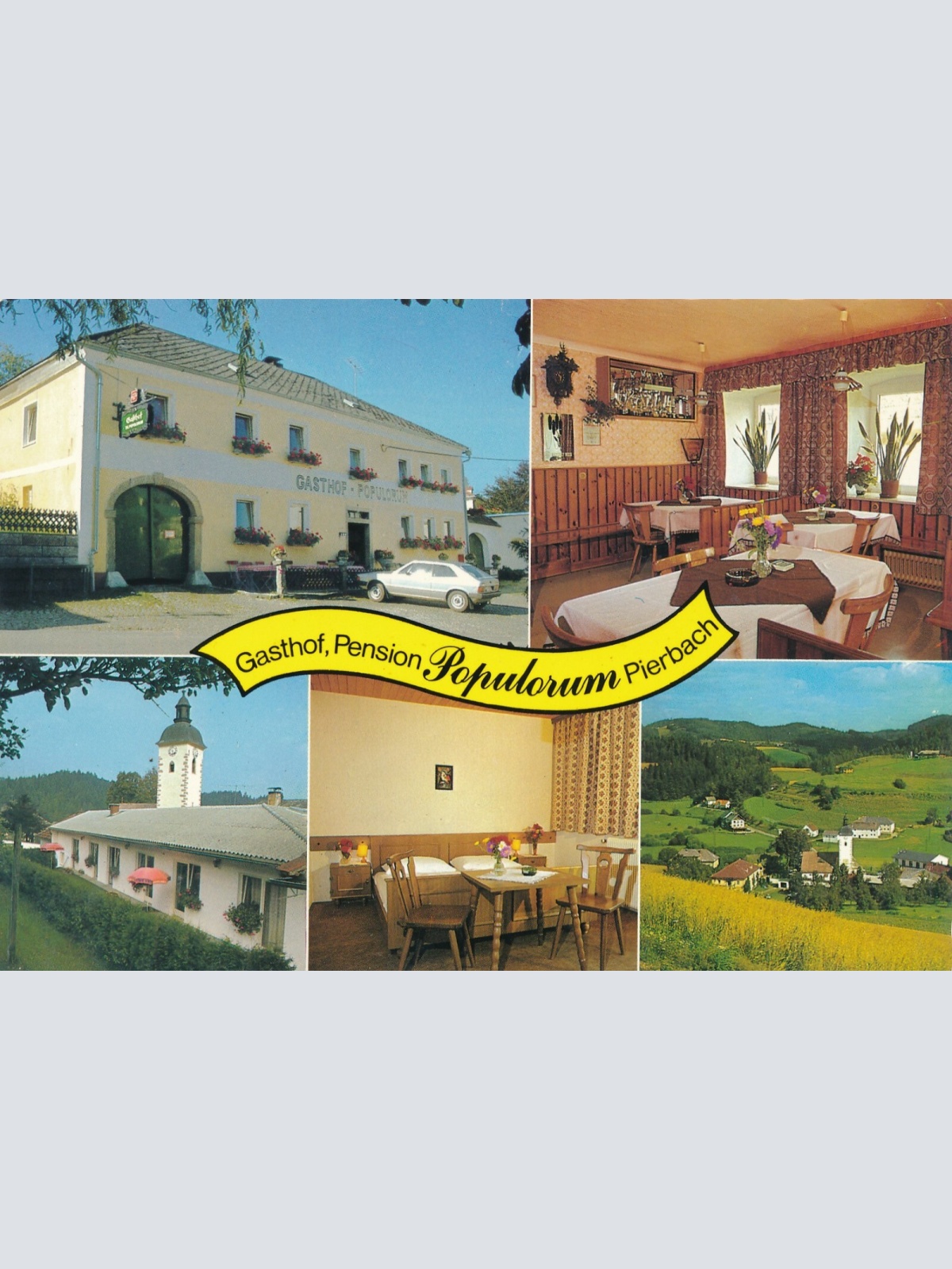 AK aus Pierbach Oberösterreich Mehrbildkarte Ansichtskarte (J333)